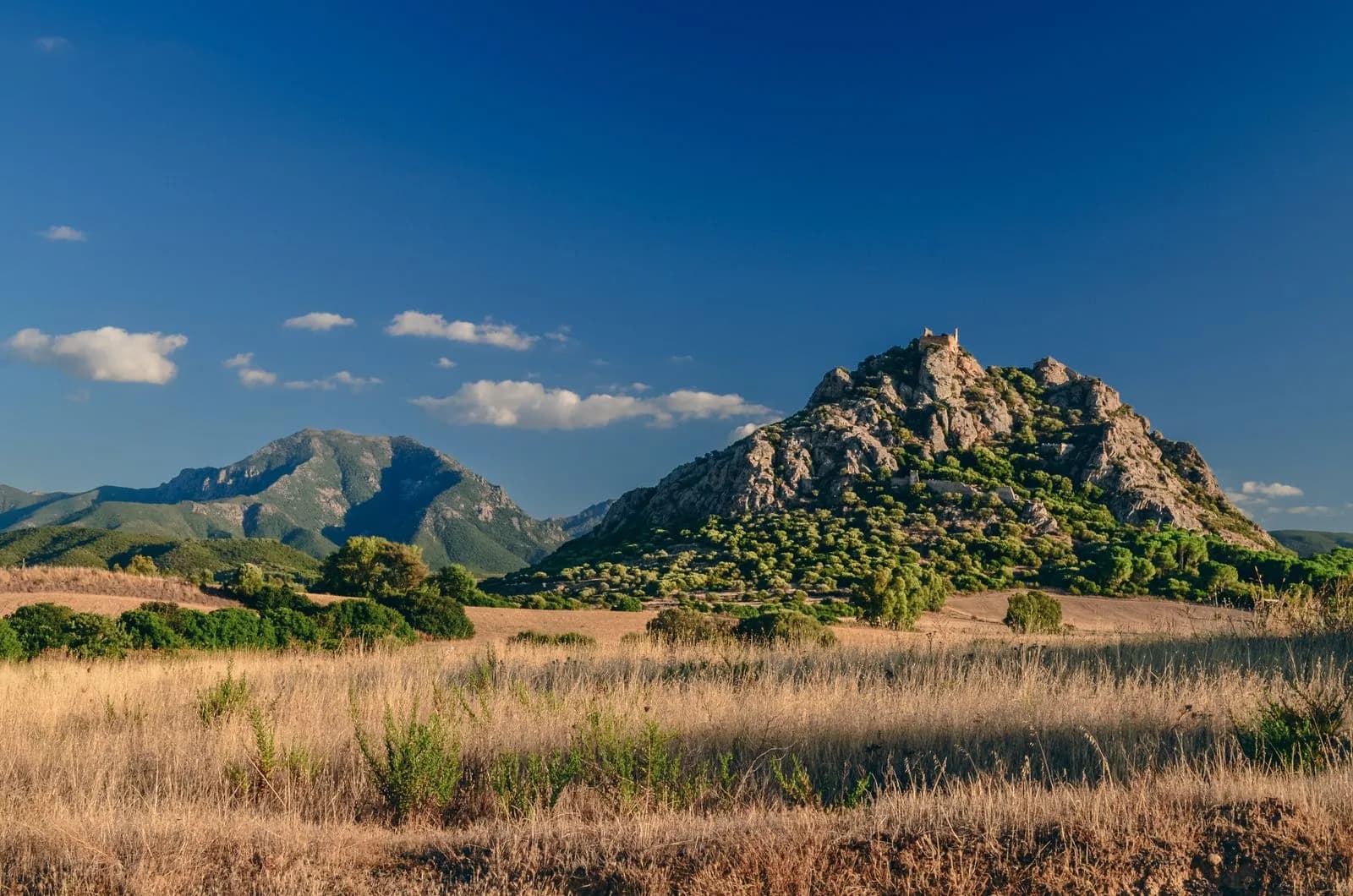 Sardaigne intérieure montagnes Barbagia paysage