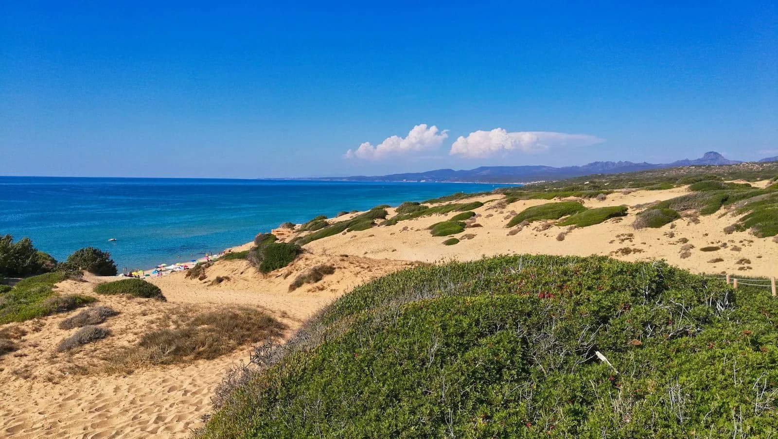 Piscinas dunes plage Costa Verde Sardaigne