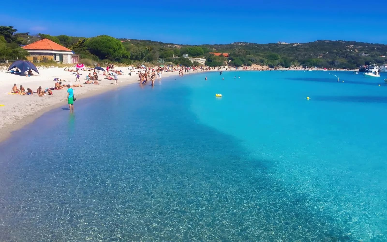Plage La Pelosa Stintino Sardaigne eau turquoise