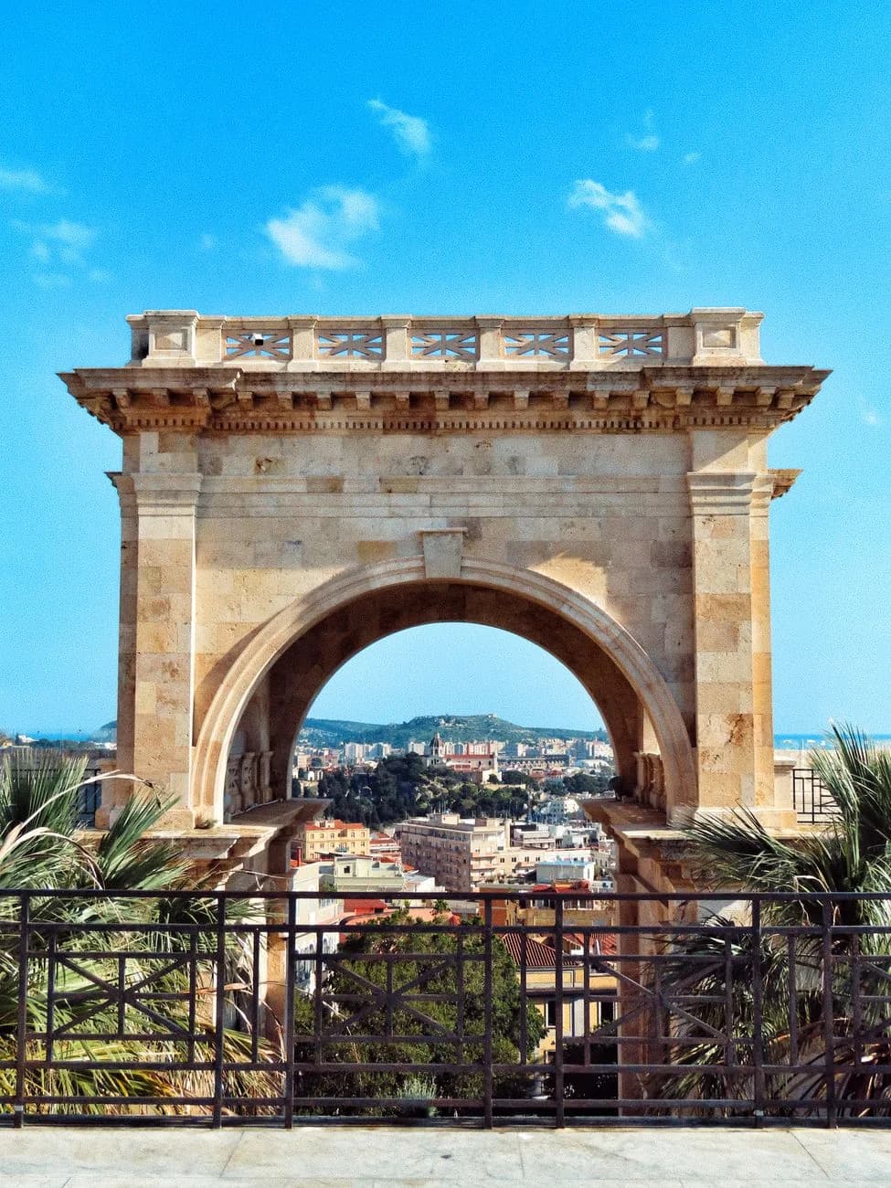 Le bastion de Saint-Rémy à Cagliari