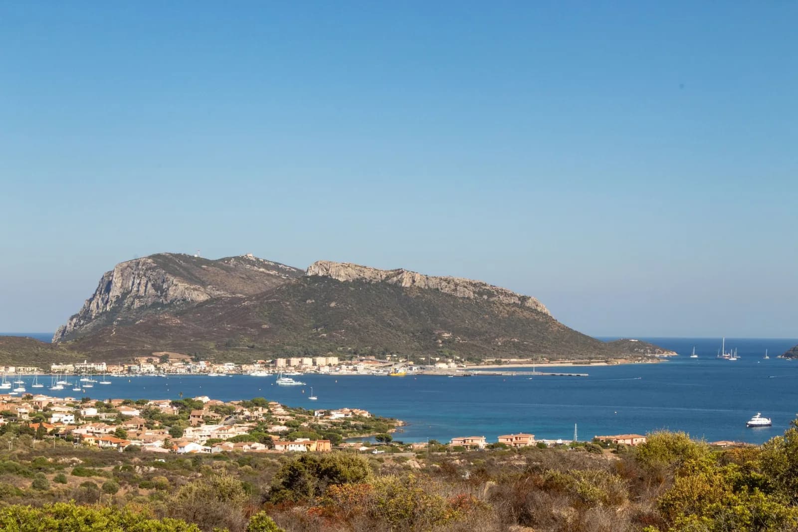 Côte de Gallura vue du ciel